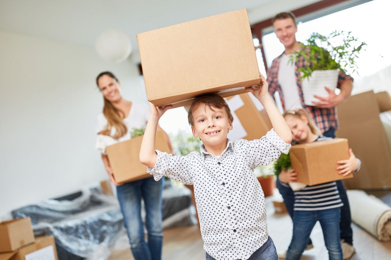 effects in moving with children